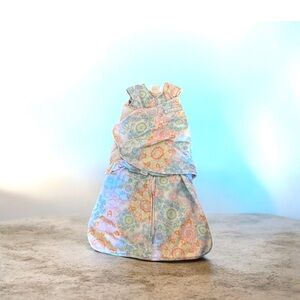 Halo SleepSack Swaddle with Pastel Patterns Newborn to 3 months.